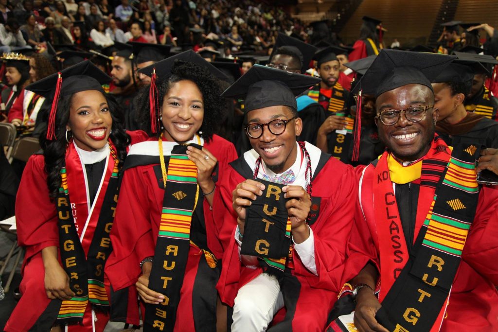 students smiling