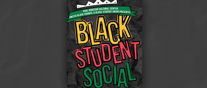 Virtual Black Student Social Flyer